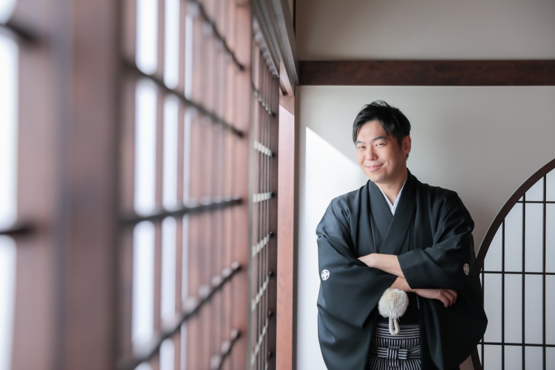 新郎ソロショット