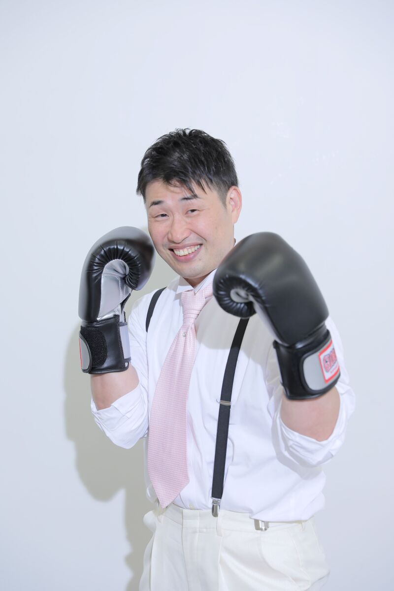 お二人ともボクサーです