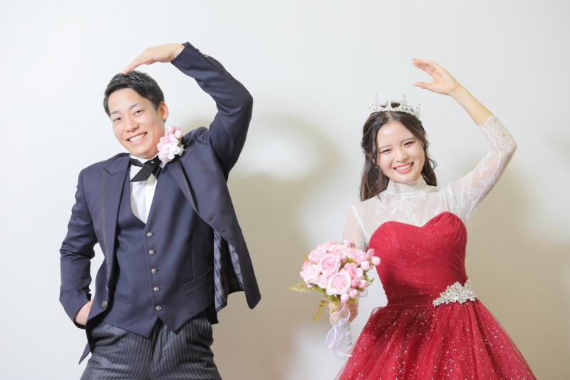 小さい頃の写真を模して