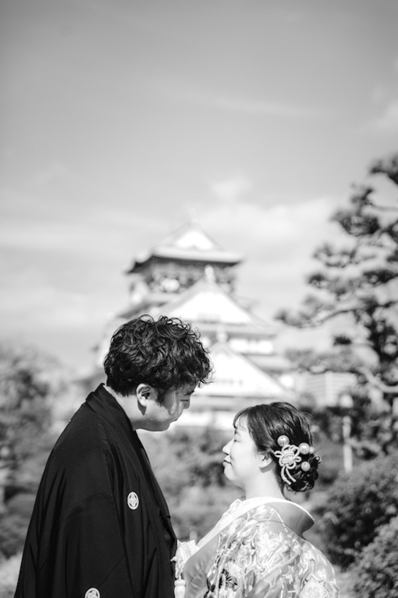 大阪城での一瞬