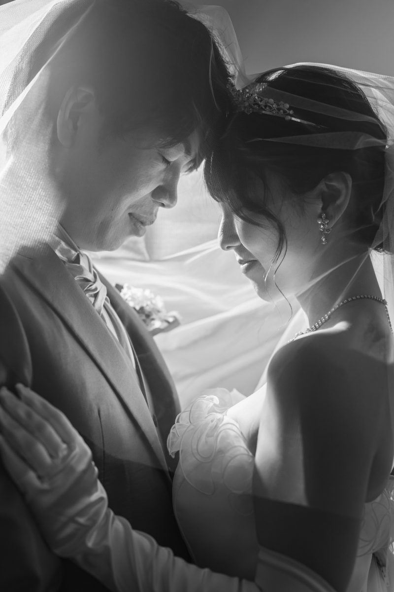 お得意のベールショット