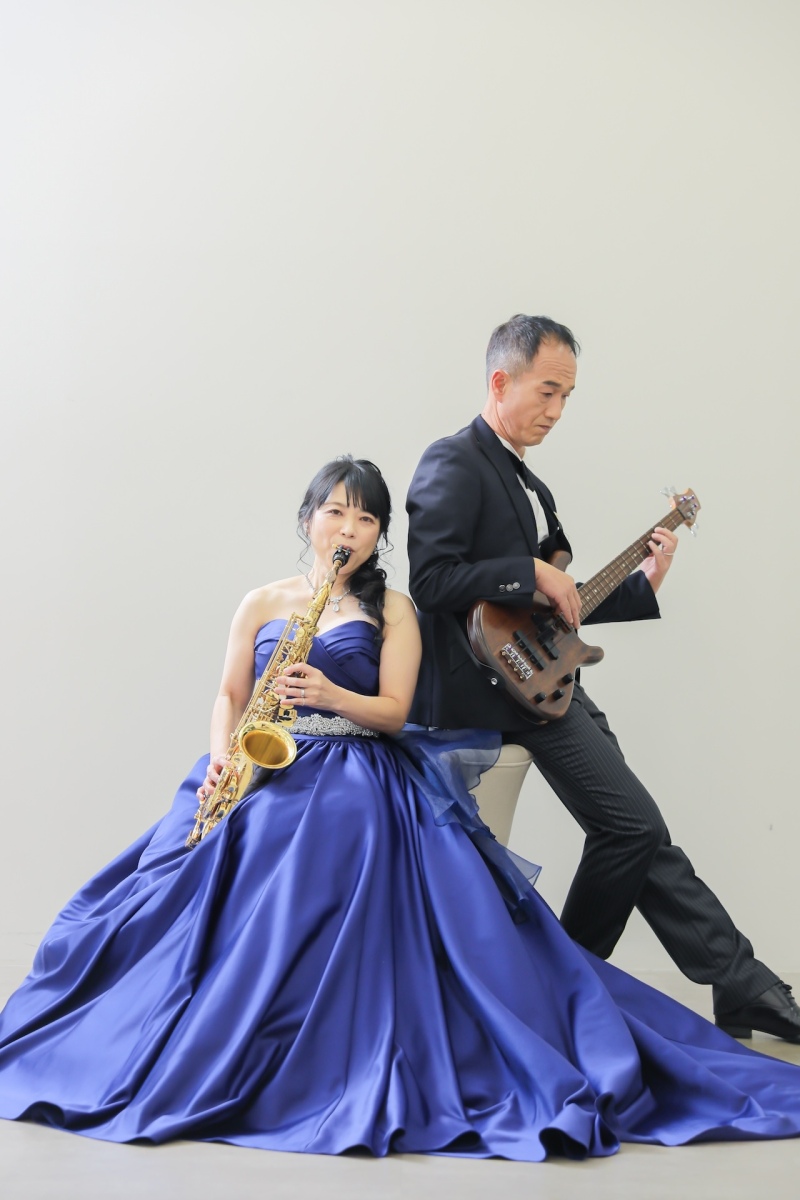 CDにチェンジで新郎様はベースにチェンジ