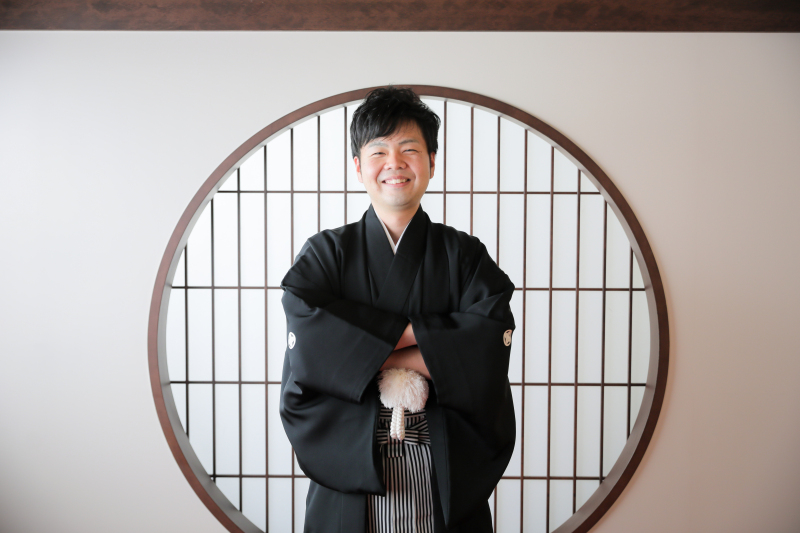 新郎様　ソロショット