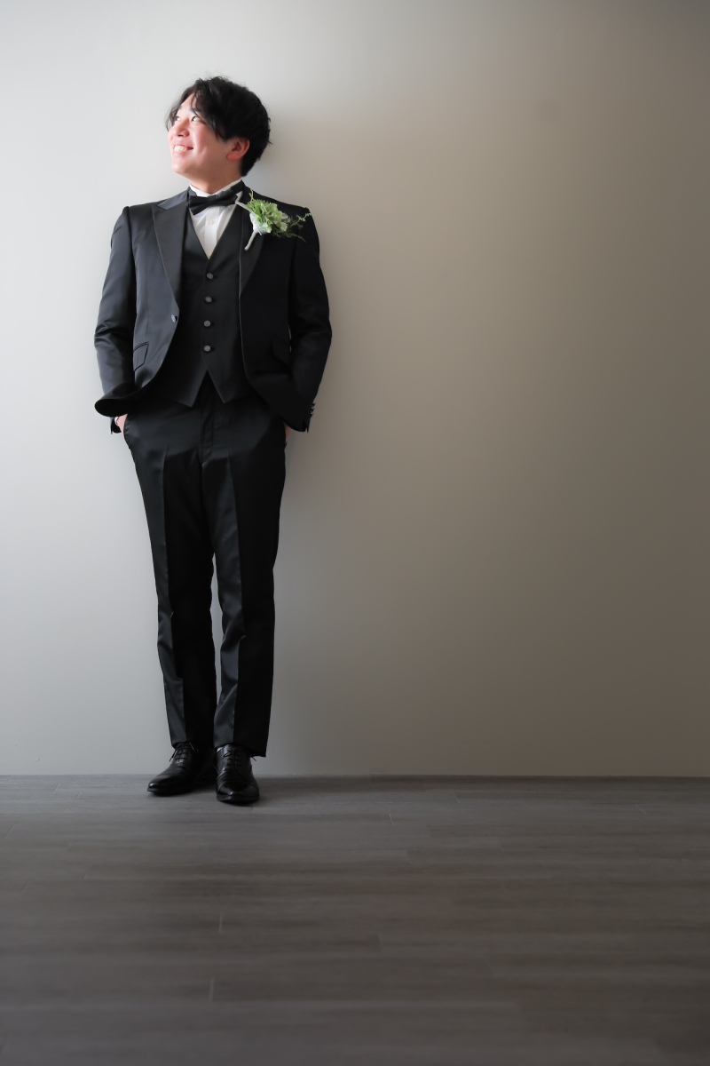 新郎様 ソロショット