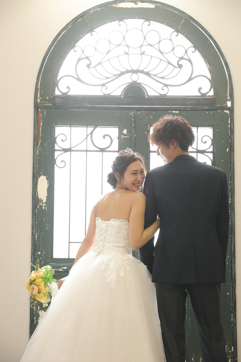 振り返りショット