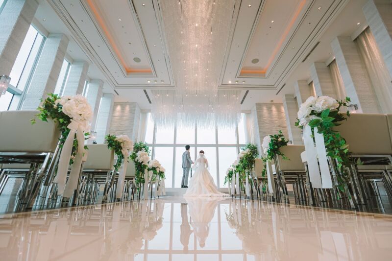 キラキラなチャペルで