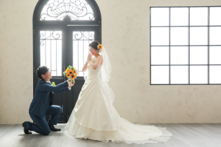 想い出の向日葵と