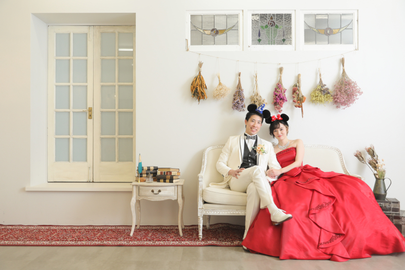 持ち込みグッズでパシャリ