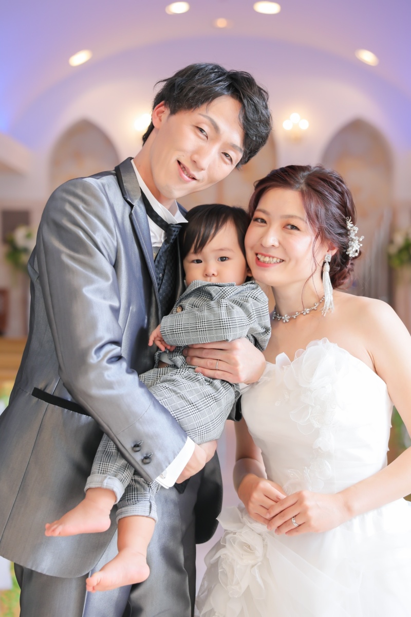 お子様とのフォトウェディング