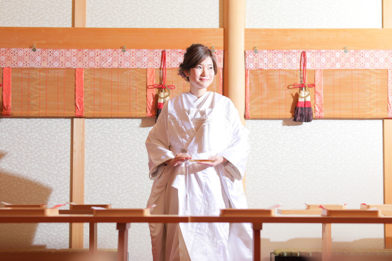 花嫁様ソロショット