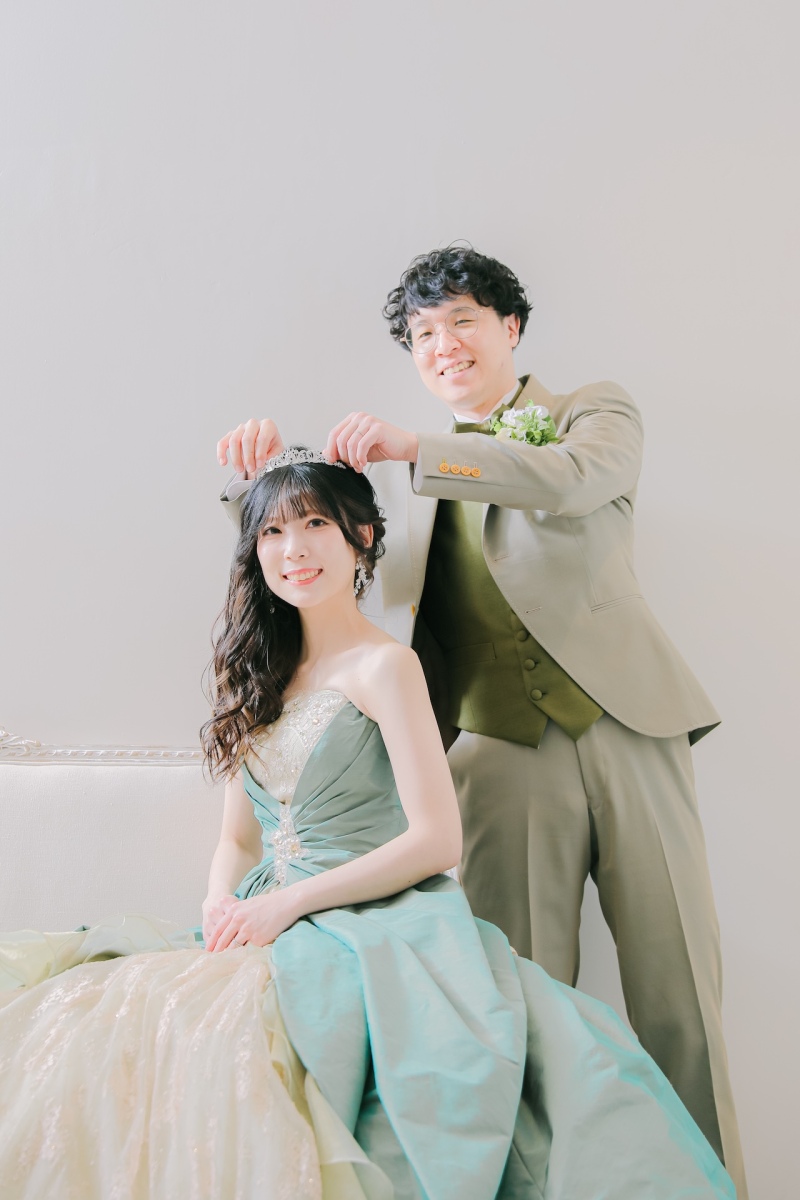 ティアラをヒョイと