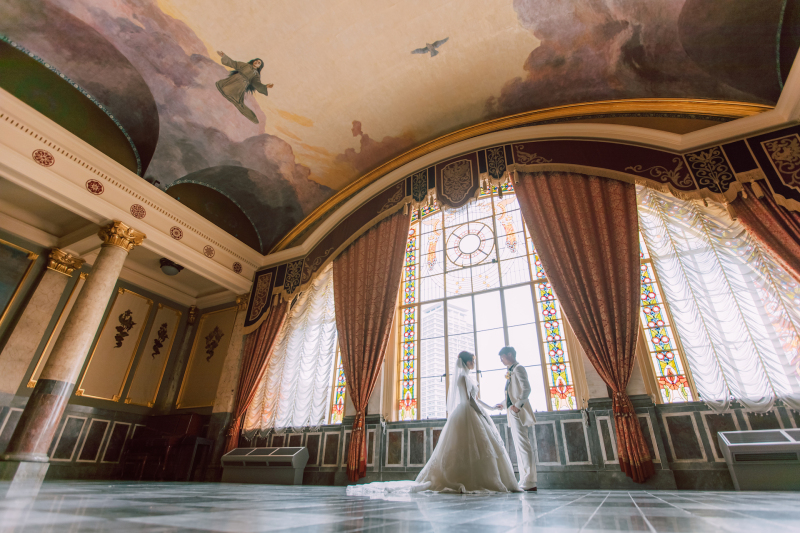 大阪市中央公会堂での撮影