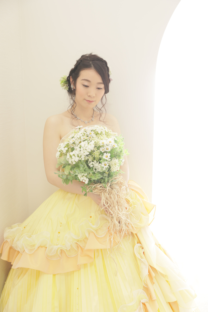 花嫁様ソロショット