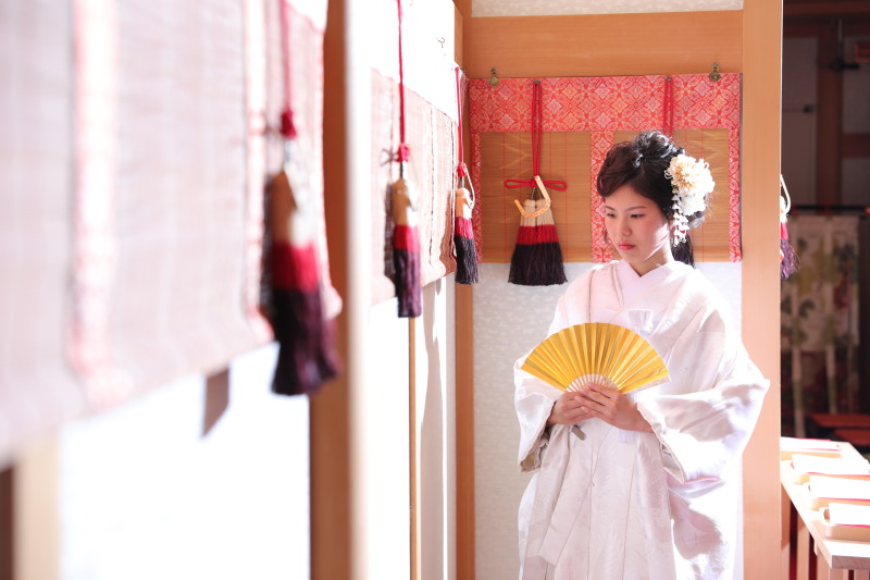 花嫁様ソロショット