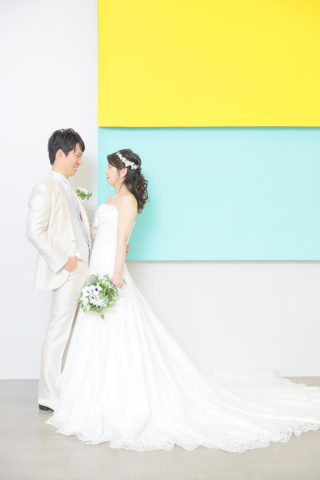 洋装スタジオ撮影