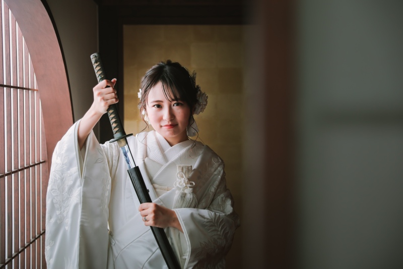 新婦様にも成り切って