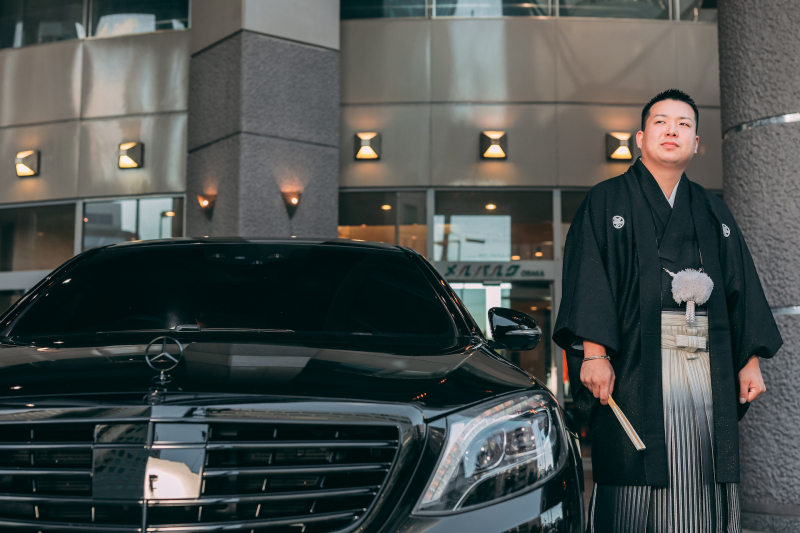 新郎様ソロショット