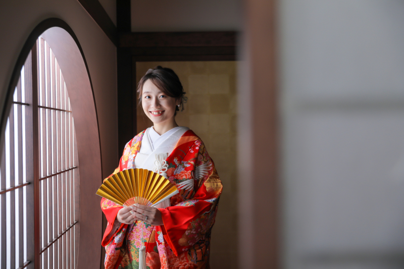 ふすまの隙間から