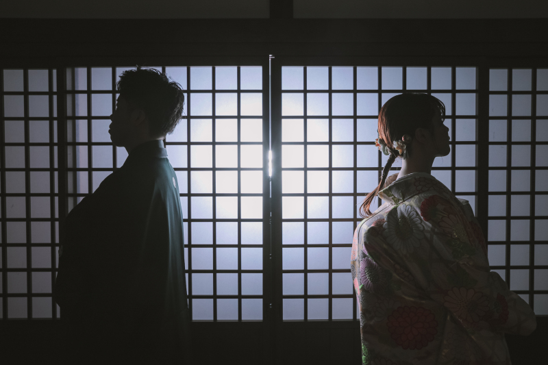 和室ではスタイリッシュに