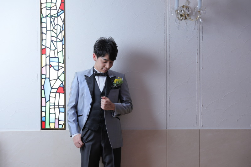 新郎様のソロショット！