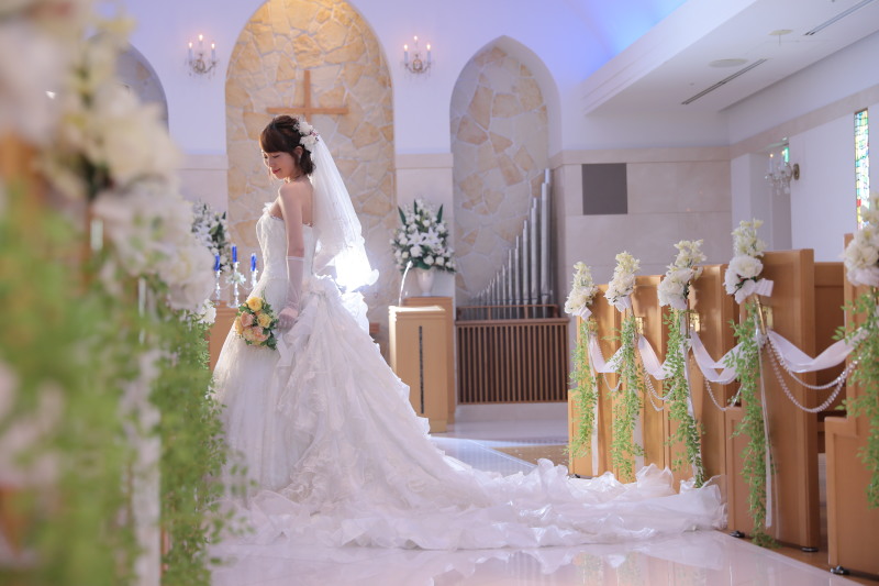 花嫁様ソロショット