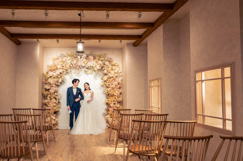 ワタベウェディング大阪フォトスタジオ_挙式ができる