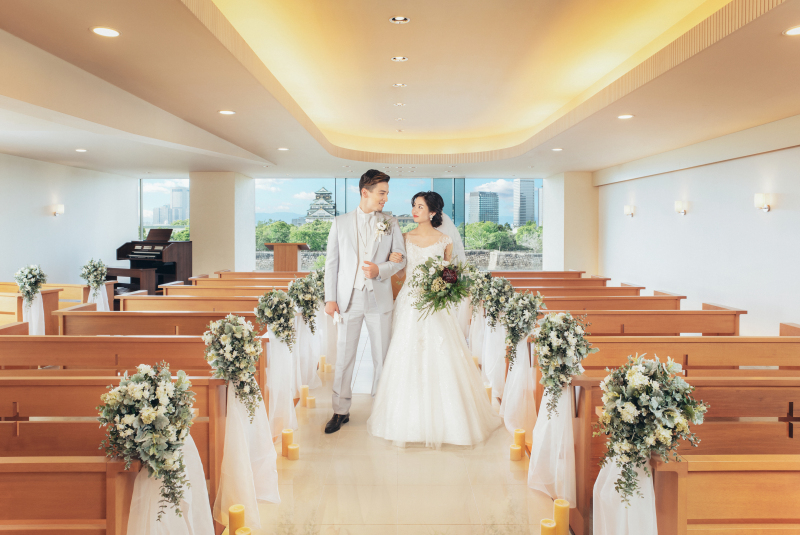 ワタベウェディング大阪フォトスタジオ_挙式ができる