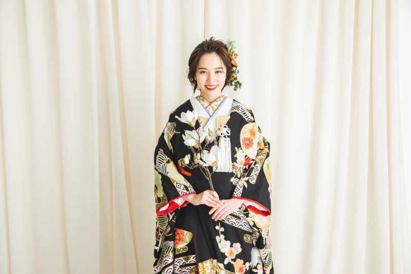 ワタベウェディング大阪フォトスタジオ_色打掛・着物が豊富