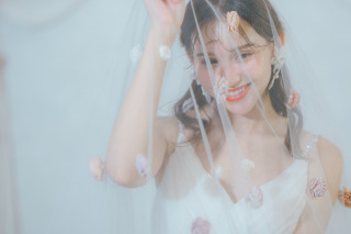 ワタベウェディング大阪フォトスタジオ_スタジオ撮影 ウェディングドレス