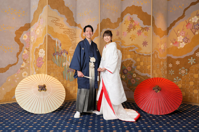 ワタベウェディング大阪フォトスタジオ_色打掛・着物が豊富