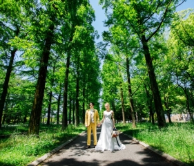 ワタベウェディング大阪フォトスタジオ_春におすすめのロケーション3選