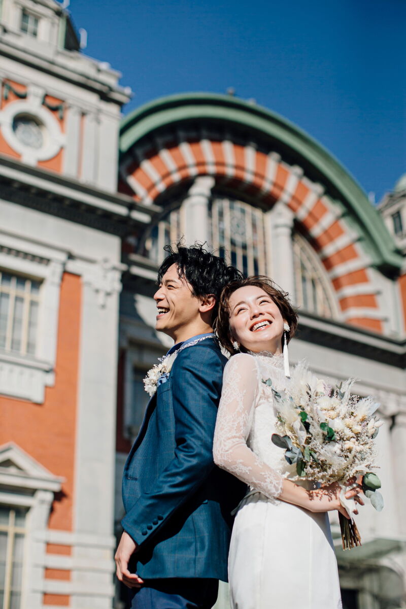 ワタベウェディング大阪フォトスタジオ_歴史的建造物で撮影できる