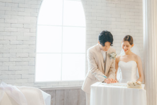 ワタベウェディング大阪フォトスタジオ_スタジオチャペル（リトル婚）