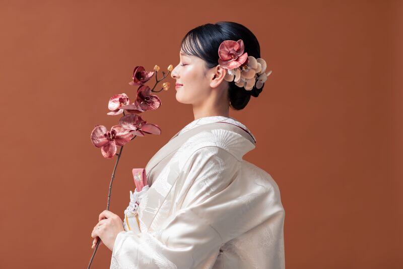 ワタベウェディング大阪フォトスタジオ_白無垢が豊富