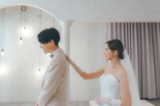 ワタベウェディング大阪フォトスタジオ_スタジオチャペル（リトル婚）