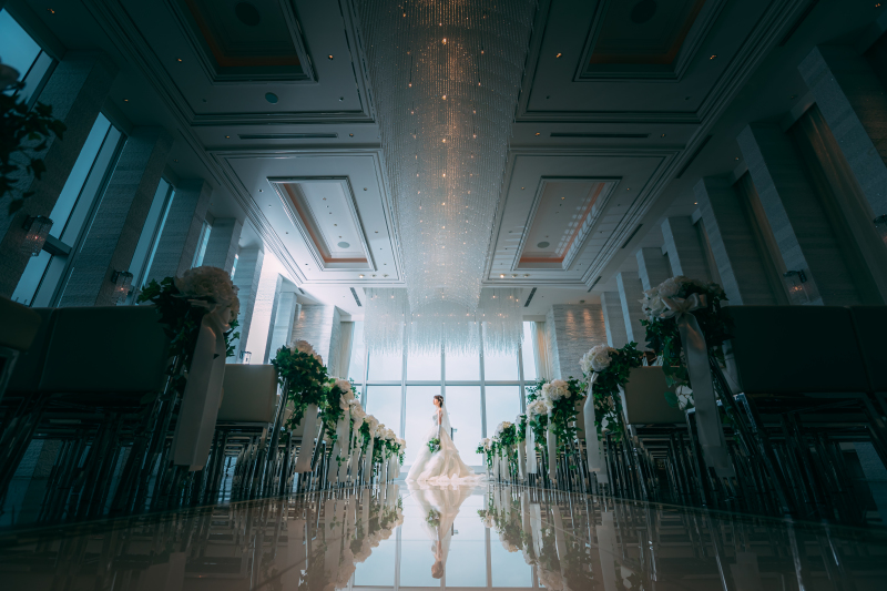 ワタベウェディング大阪フォトスタジオ_チャペルで撮影できる