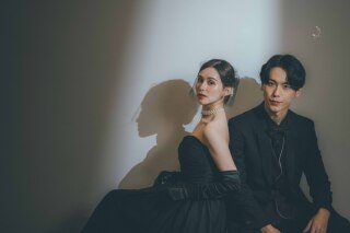 ワタベウェディング大阪フォトスタジオ_スタジオ撮影　カラードレス