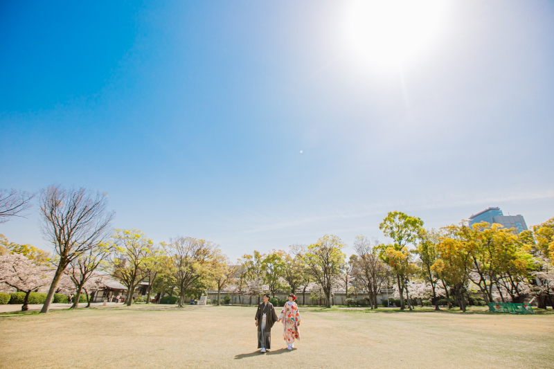 【大阪城公園】ロケーションプラン(撮影データ150カット付き)