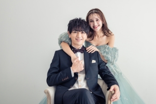 【7-9月撮影限定】新婦2着(洋装)夏得✦最大40％オフ✦スタジオ撮影プラン《全データ付》