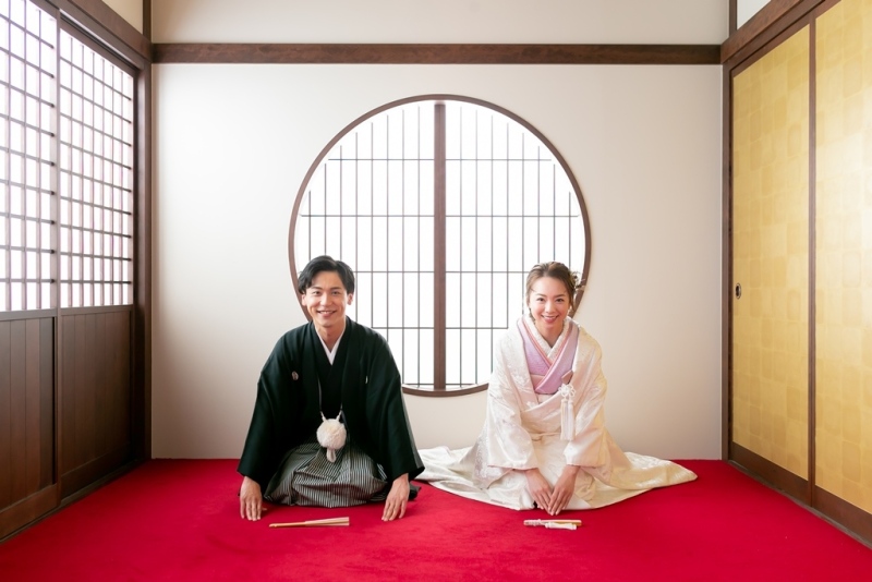 【選べる和装or洋装】撮影全データ+アルバム付き☆スタジオフォト スタンダードプラン(新婦衣裳2着)