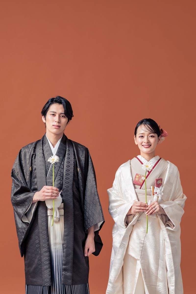 【和装&洋装どちらも着れる】撮影全データ付き★スタジオデータプラン(新婦衣裳3着)