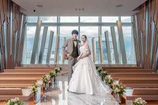 【チャペルフォト＋会食】家族写真特典付き！ 挙式の代わりにも◎チャペル撮影＆会食プラン～