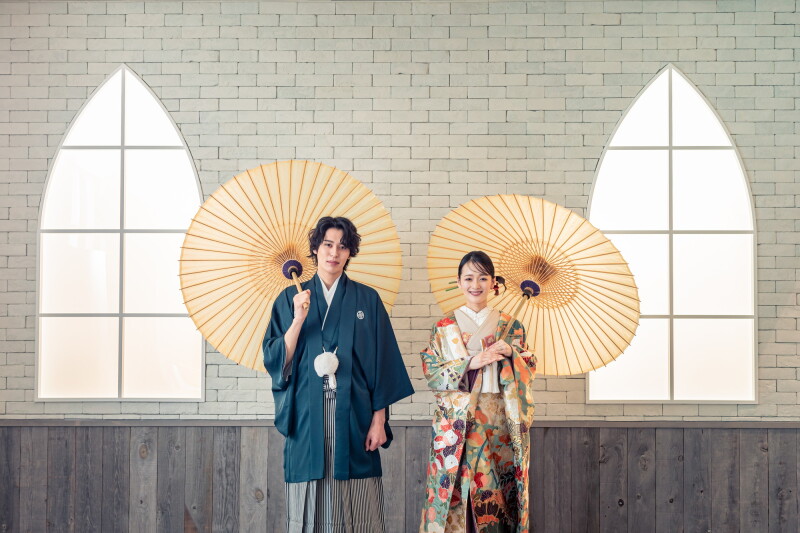 【夏得◆7-9月撮影限定】新婦3着(和洋装)夏得✦40%オフ✦スタジオ撮影プラン《全データ付》