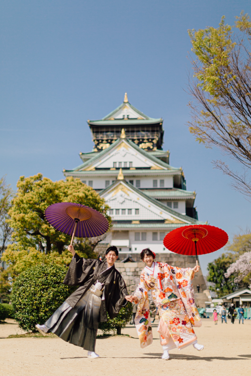 【大阪城公園】ロケーションプラン(撮影データ150カット付き)