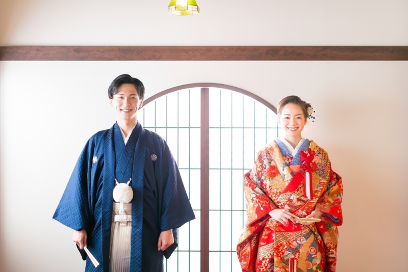 【選べる和装or洋装】撮影全データ付き★スタジオフォト データプラン(新婦衣裳2着)