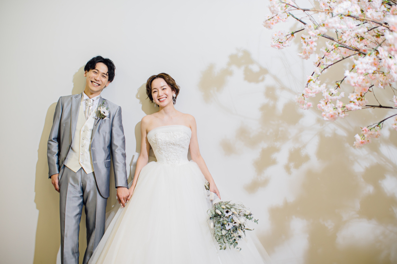 【和装&洋装どっちも着れる】撮影全データ+アルバム付き☆スタジオフォト スタンダードプラン(新婦衣裳3着)