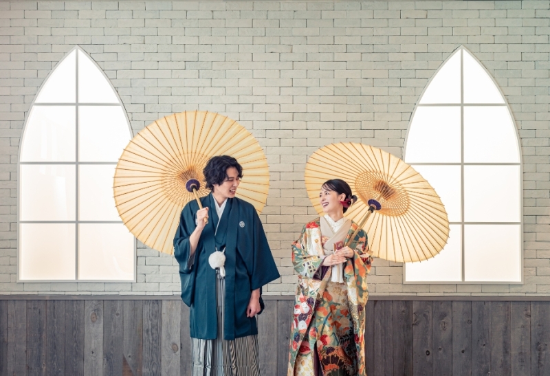 【6・7月撮影の方限定】和装or洋装スタジオ撮影★撮影全データ100カット★59,400円相当の豪華特典付き