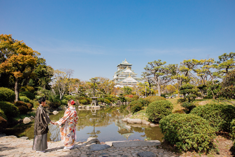 【大阪城公園】ロケーションプラン(撮影データ150カット付き)