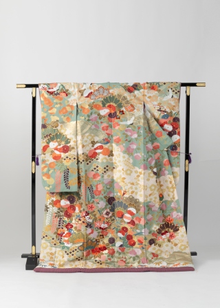 【新作：雲取桃山草花】02W011