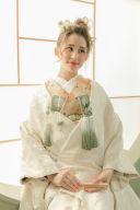 色掛下（菊柄）